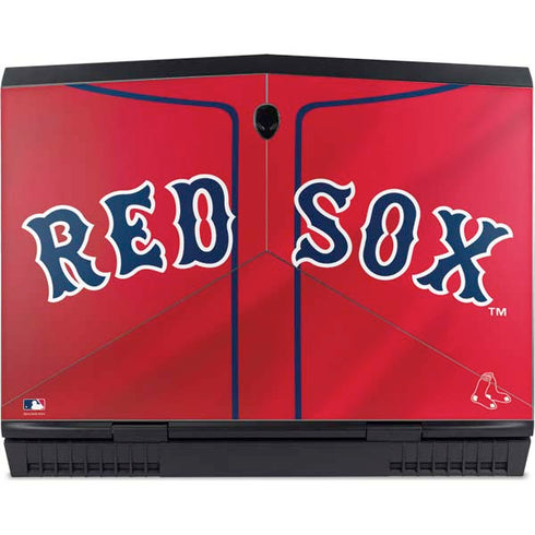 MLB Boston Red Sox Alternate/Away Jersey Dell Alienware Skin